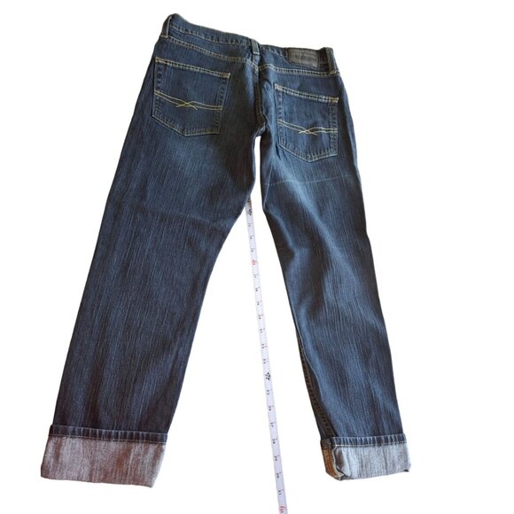 Signature By Levi Straus Mens Regular Taper Jeans Size 30/25 Cuffed Classiccore - Picture 2 of 9